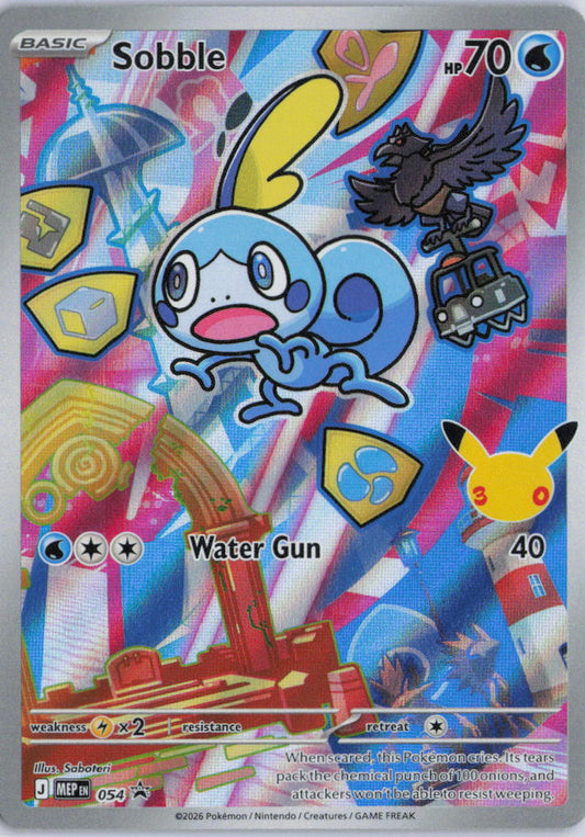 Sobble 054 Promo First Partner Illustration Collection Series 2