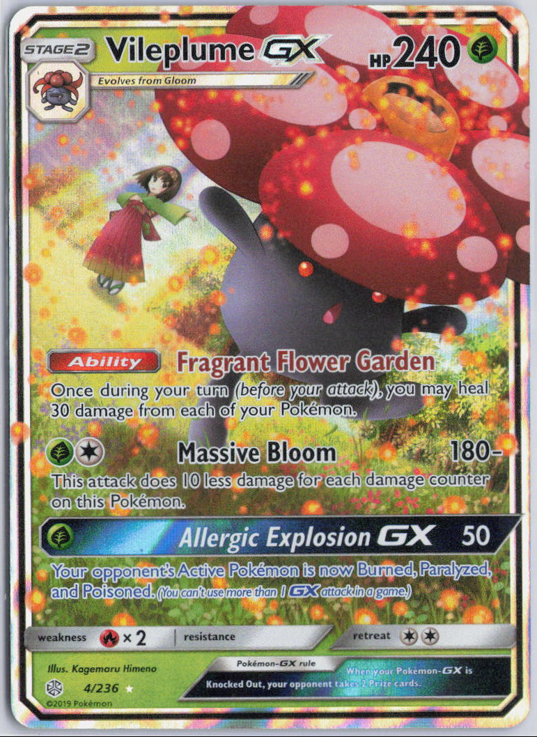 Vileplume GX 4/236 SM Cosmic Eclipse