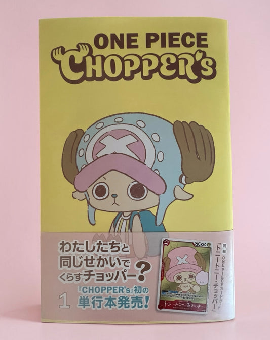 One Piece Chopper's Volume 1 Full Color Manga With Promo Card