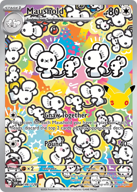 Maushold - 30th Celebration - 146/128 - Holofoil